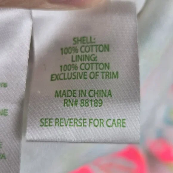 Lilly Pulitzer Size 8 Pearl Shift Dress in Resort White Pop Up Lobstah Roll NWT - Picture 10 of 14